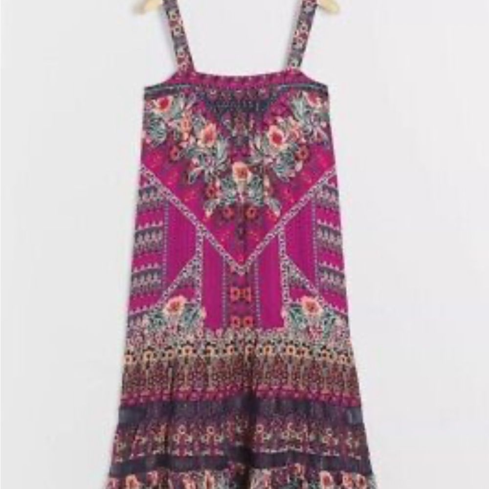 Anthropologie Lovett Tunic Maxi dress